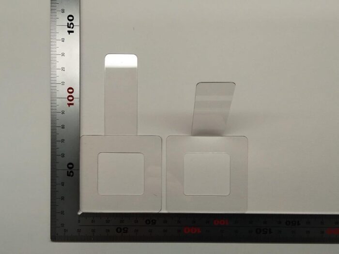 PETフィルム0.5㎜をトムソン型で打ち抜き加工