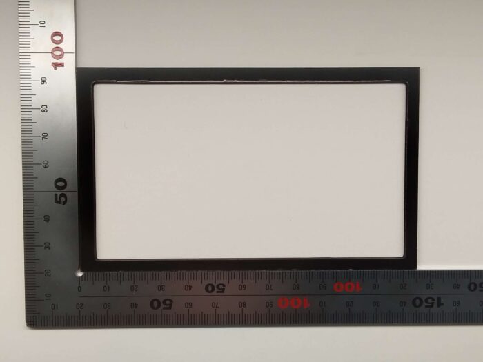 PET1.5㎜をトムソン型で打ち抜き加工