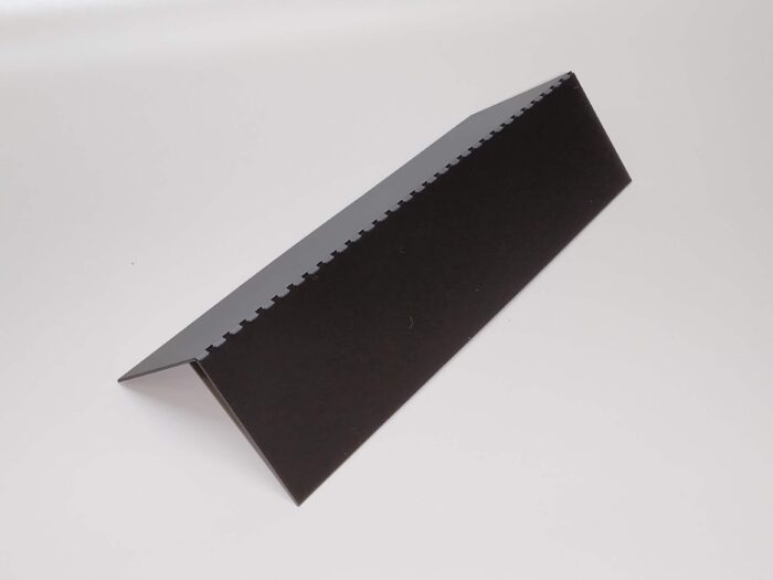 PVC（塩ビ）1.0㎜をミシン刃を使用し折り曲げ加工
